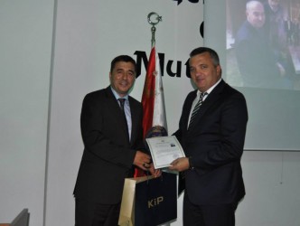 İSMAİL BAŞ’A VEDA YEMEĞİ DÜZENLENDİ