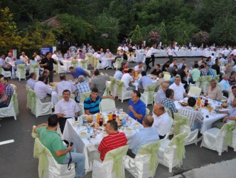 ALAPLI TSO İFTAR YEMEĞİ VERDİ