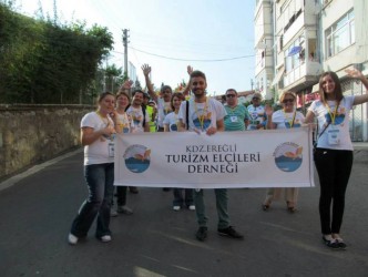 Turizm Elçileri Festivalde de çalışmalarını sürdürdü.