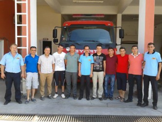 BOLU İTFAİYESİNDEN ZİYARET