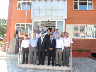 AK PARTİ TEŞKİLATI EMNİYET MÜDÜRÜNÜ ZİYARET ETTİ