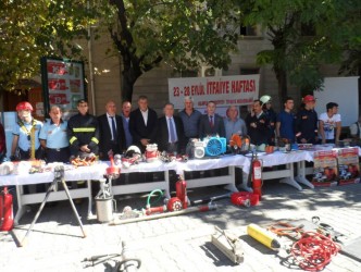ALAPLI’DA İTFAİYE HAFTASI KUTLAMALARI