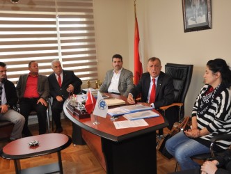 AK PARTİDEN, DENİZ TİCARET ODASINA ZİYARET