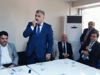 İSMAİL YILMAZ GÜLÜÇ BELEDİYE BAŞKANLIĞINA ADAYLIĞINI AÇIKLADI