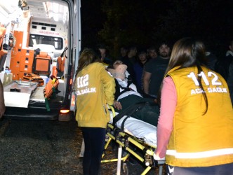 Alaplı’da Otomobil Şarampole Uçtu: 2 Yaralı