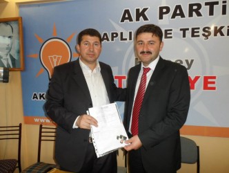 AYTAÇ TOSUN GÜMELİ BELEDİYE BAŞKANLIĞINA ADAY OLDU