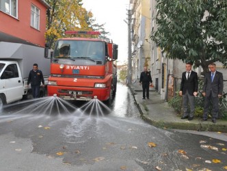 PARK,BAHÇE VE YOLLARDA SONBAHAR TEMİZLİĞİ