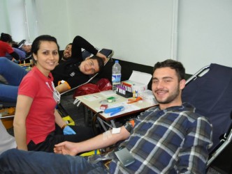 MESLEK YÜKSEK OKULUNDA KAN BAĞIŞINA İLGİ VARDI
