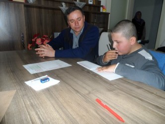 ORTAK SINAVA EVİNDE GİRDİ