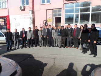 AK PARTİ YÖNETİMİ ODALARI ZİYARET ETTİ