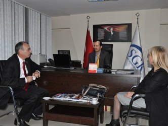 SGK MÜDÜR VEKİLİNE ZİYARET