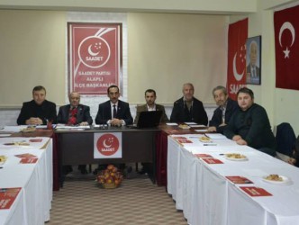 SAADET PARTİSİ ADAYLARINI ACIKLIYOR