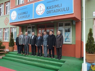 MİLLİ EĞİTİMDEN KASIMLI İLK VE ORTAOKULUNA ZİYARET