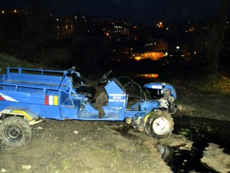 ALAPLI PAT-AT DEVRİLDİ 4 YARALI