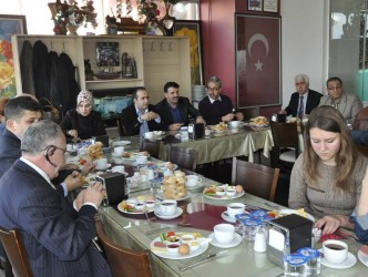 AK PARTİ EREĞLİ BASIN ÇALIŞANLARI İLE BULUŞTU