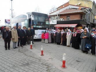 ZONGULDAK’TAN İLK UMRECİ GRUP YOLA ÇIKTI