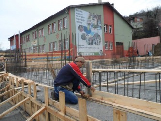 KASIMLI OKULU İNŞAATI DEVAM EDİYOR