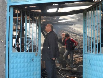 EVİ YANAN VATANDAŞ İÇİN YARDIM HESABI AÇILDI