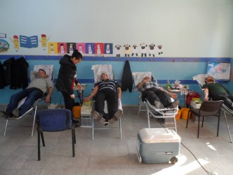 MOLLABEY İLKÖĞRETİMDE KAN BAĞIŞI DÜZENLENDİ