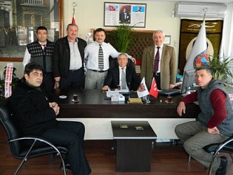 GENÇ BAŞKAN ZİYARETLERE BAŞLADI
