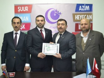 FİKRİ ÖZDEMİR AGD  ALAPLI TEMSİLCİSİ OLDU