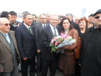 ERCAN CANDAN’A KONVOYLU KARŞILAMA