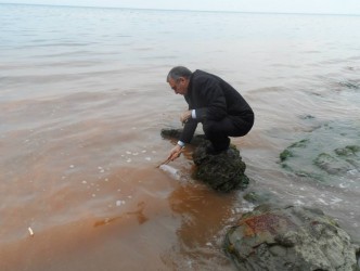 KARADENİZ KIRMIZIYA BOYANDI