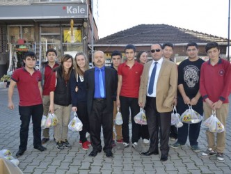 ATALAY LİSESİ ÖĞRENCİLERİNDEN SURİYE’YE YARDIM