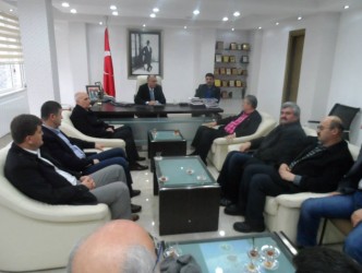 TOPTAN BELEDİYEYİ ZİYARET ETTİ