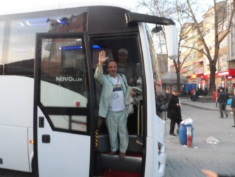 VAKIF TUR UMRECİLERİ ALAPLI’YA DÖNDÜ