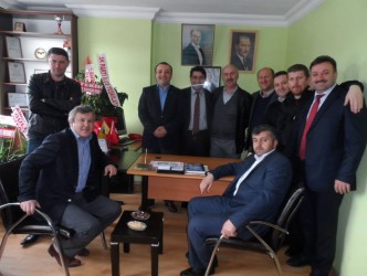 ALAPLI TSO ESNAF ODASI VE ŞOFÖRLER ODASINI ZİYARET ETTİ