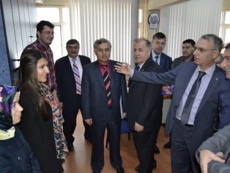 AK PARTİ MECLİS ÜYESİ ADAYLARI BELEDİYEYİ ZİYARET ETTİ