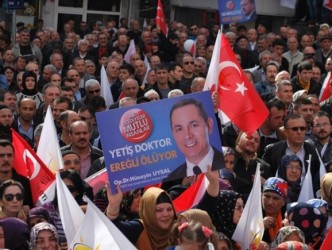 AK PARTİ EREĞLİ SEÇİM BÜROSU AÇILDI