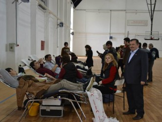 ALAPLI MYO ÖĞRENCİLERİ KAN BAĞIŞINDA BULUNDU