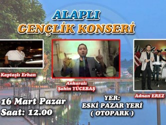 GENÇLİK KONSERİ DÜZENLENECEK