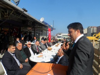 ÇAĞLAYAN CAMİ YAPIMI İÇİN KAHVALTI DÜZENLENDİ