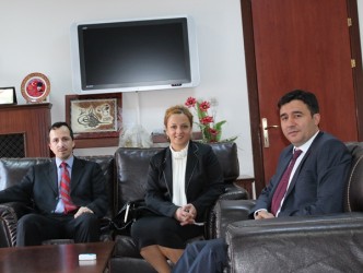 SGK İL MÜDÜRÜNDEN KAYMAKAMA ZİYARET