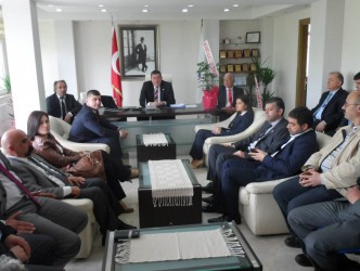 AK PARTİ TEŞKİLATI TEKİN’İ ZİYARET ETTİ