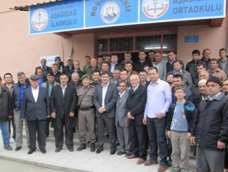 AŞAĞIDAĞ KÖYÜ MUHTARI DEĞİŞTİ