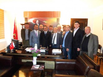 GÖKTEPE MAHALLESİNDEN BAŞKANA ZİYARET