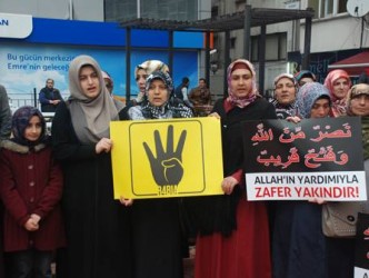MISIRDAKİ İDAMLAR EREĞLİ’DE PROTESTO EDİLDİ