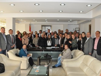 MİLLETVEKİLİNDEN ALAPLI BELEDİYESİNE ZİYARET