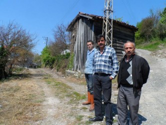 KÜÇÜKTEKKE KÖYÜNDE  YOL ÇALIŞMASI BAŞLADI