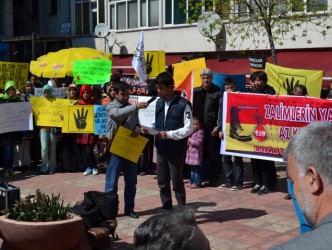 İMAM HATİP ÖĞRENCİLERİ İDAMLARI PROTESTO ETTİ