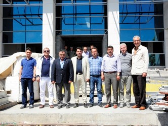 YENİ ADLİYE SARAYINDA İNCELEMELERDE BULUNDULAR