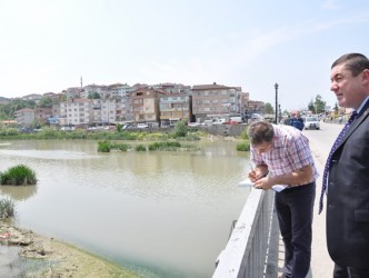 DSİ ALAPLI ÇAYINDA İNCELEME YAPTI