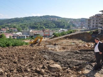 İMARA AÇILAN ALANLARDA ALTYAPI ÇALIŞMASI