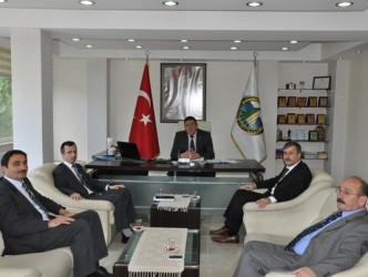 SGK HAFTASINDA BELEDİYE BAŞKANINI ZİYARET ETTİLER