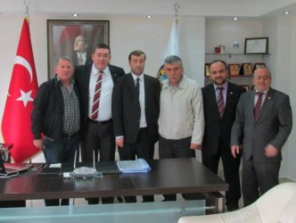 ALAPLI KENT KONSEYİ BAŞKAN ADAYI NURİ TEKİNİ ZİYARET ETTİ