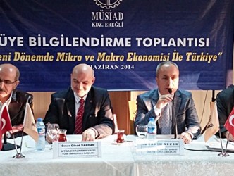 MÜSİAD KDZ.EREĞLİ’DE ESKİ GENEL BAŞKANLARINI AĞIRLADI